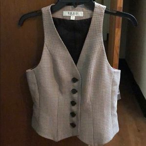 Nine West Art Deco Suit Separate Vest Size 4 - NWT